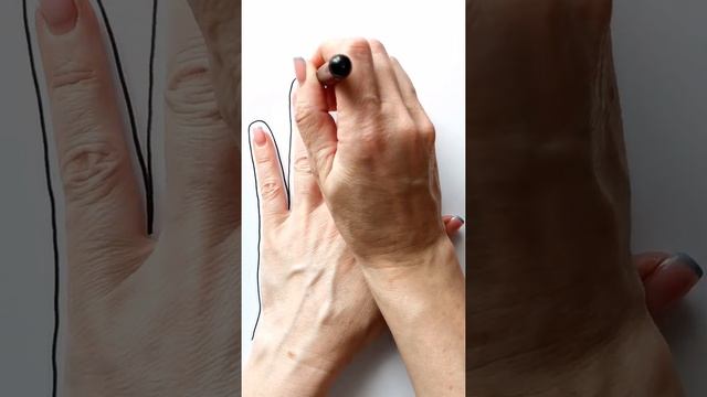 Как быстро нарисовать РУКУ / Учимся рисовать и раскрашивать / Нарисуй Ка / Shorts смотреть онлайн