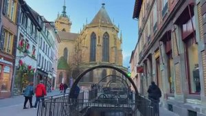 Кольмар, Франция. Пешеходная экскурсия. Самые красивые города мира. Невероятно очаровательно
