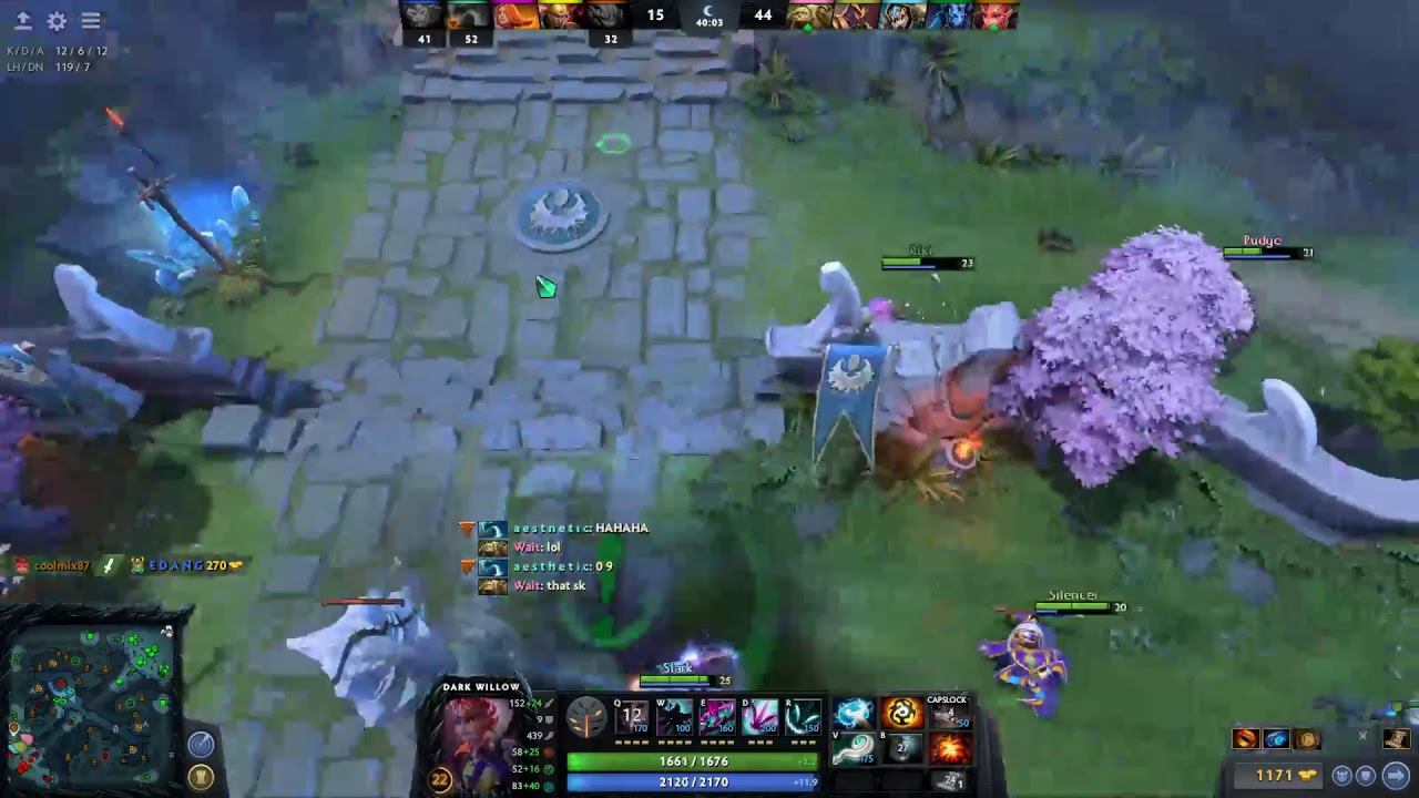 Dota2 Carry Dark Willow - Coolmix87 gameplay смотреть онлайн
