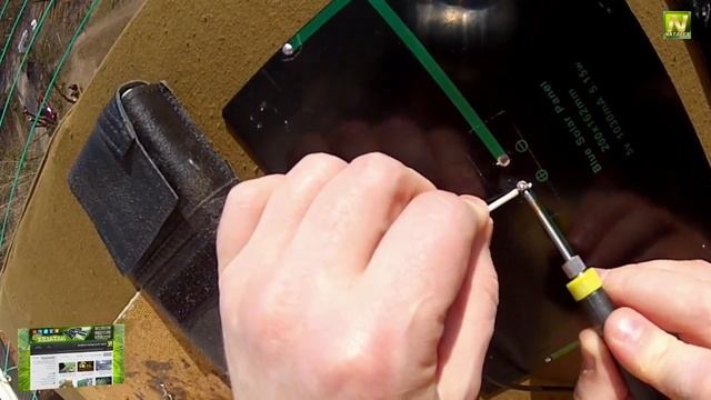 [Natalex] Походная солнечная панель и USB паяльник...