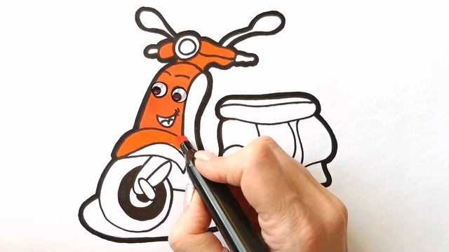 СКУТЕР / Нарисуй Ка смотреть онлайн