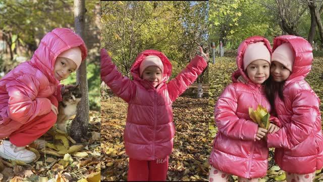 Miralisa_TWINS. Autumn song. Осенняя песенка. Sakina&KIDS смотреть онлайн