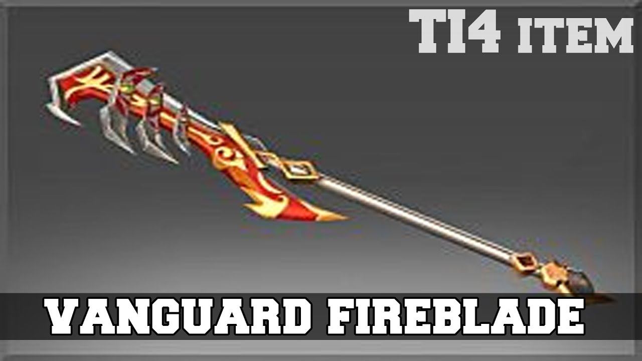 Dota 2 Items : Legion Commander - Vanguard Fireblade (TI4 Items) смотреть онлайн