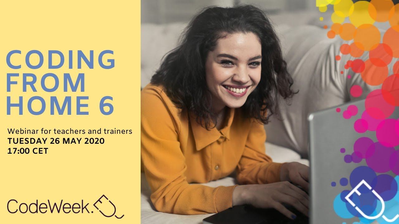 EU Code Week Webinar: Coding from home 6