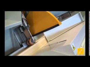 Линия оптимизации поперечного раскроя с толкающим механизмом Salvador Superpush 200