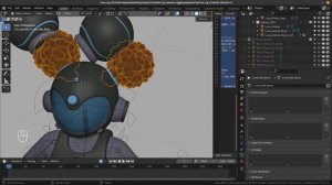 04-01 Helment and space buns