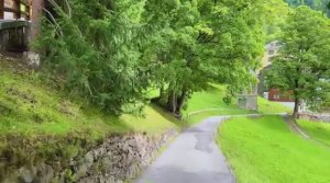 Пешая экскурсия по Венгену Лаутербруннеру, Швейцария. Небесно красивая деревня