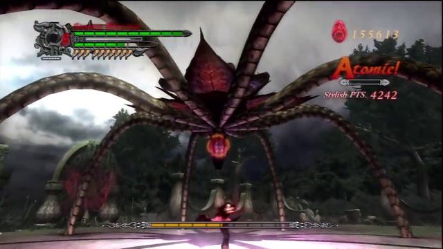 Devil May Cry 4 HD Walkthrough Part 27 (Mission 13 , The Devil Returns 2-2) Echidna Boss смотреть онлайн