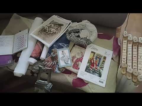 Вышивальные итоги 2023 года #вышивка #многоцветка