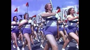 Всесоюзный парад физкультурников 12 августа 1945 года