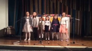 "Мамочка милая моя", исп. средняя группа сербских детей курсов русского языка, РЦНК, Белград, Серби