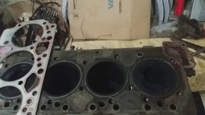 Снял гбц нашёл причину газов в расширителе