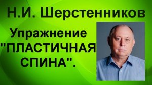 Шерстенников. Упражнение «пластичная спина» показывает Н.И. Шерстенников