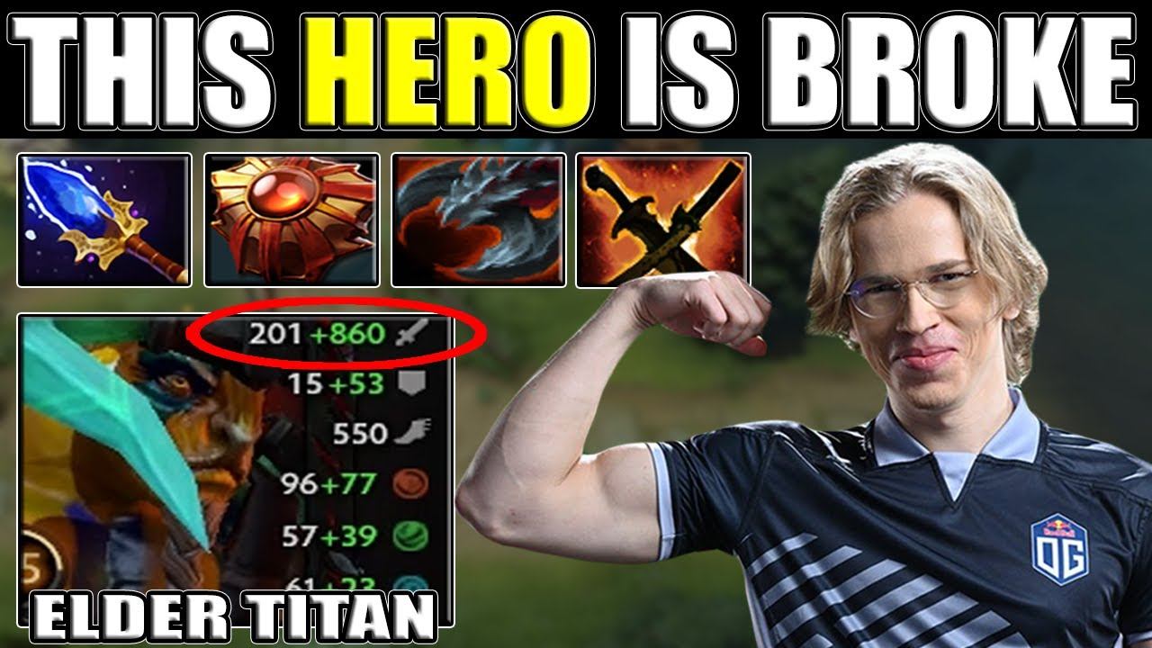 THIS HERO NEEDS TO BE NERF - TOPSON ELDER TITAN - CRAZY DAMAGE!!! - DOTA 2 DOTA 2 смотреть онлайн