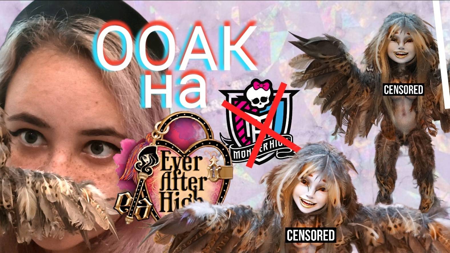 ООАК на Хэллоуин. Труп невесты из Скелеты и разных частей Monster High и Ever After High.