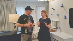 Dusberg Steinblume & «Большие перемены» на канале Россия-1.Преображение комнаты вместе с М. Пенние