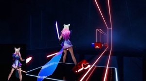 KDA - MORE music (League of Legends) - Beat Saber - KDA All Out Ahri MOD