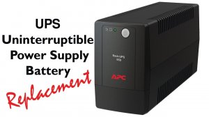 UPS APC BX650LI-MS  - How to replace battery DIY