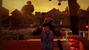Hello Neighbor:Гайд как летать багать на мусоре и на разных вещах