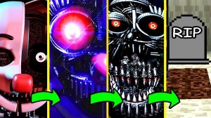 КАК МЕНЯЛСЯ АНИМАТРОНИК  И ЕГО ЖИЗНЕННЫЙ ЦИКЛ В МАЙНКРАФТ ! ЭВОЛЮЦИЯ АНИМАТРОНИКА В MINECRAFT ФНАФ