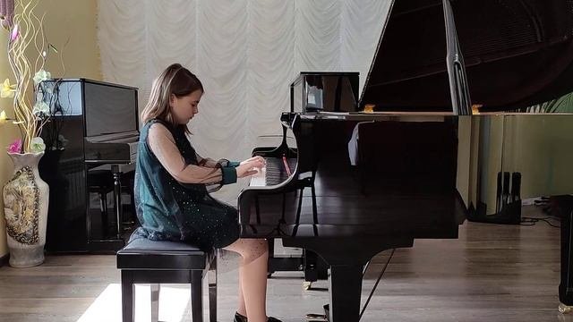 Судьина Надежд, 10 лет. К.Черни - Г.Гермер  часть.1 Этюд № 23, Г.Беренс, Этюд До-мажор