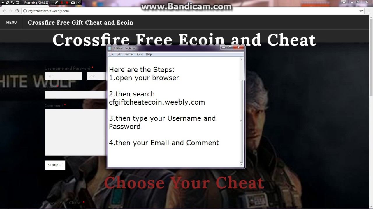How to have Cheat and Ecoin in Crossfire Philippines 2017-2018 смотреть онлайн