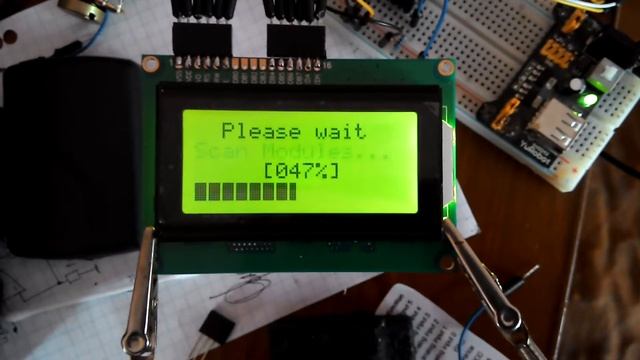 Проверка дисплея 1604A смотреть онлайн