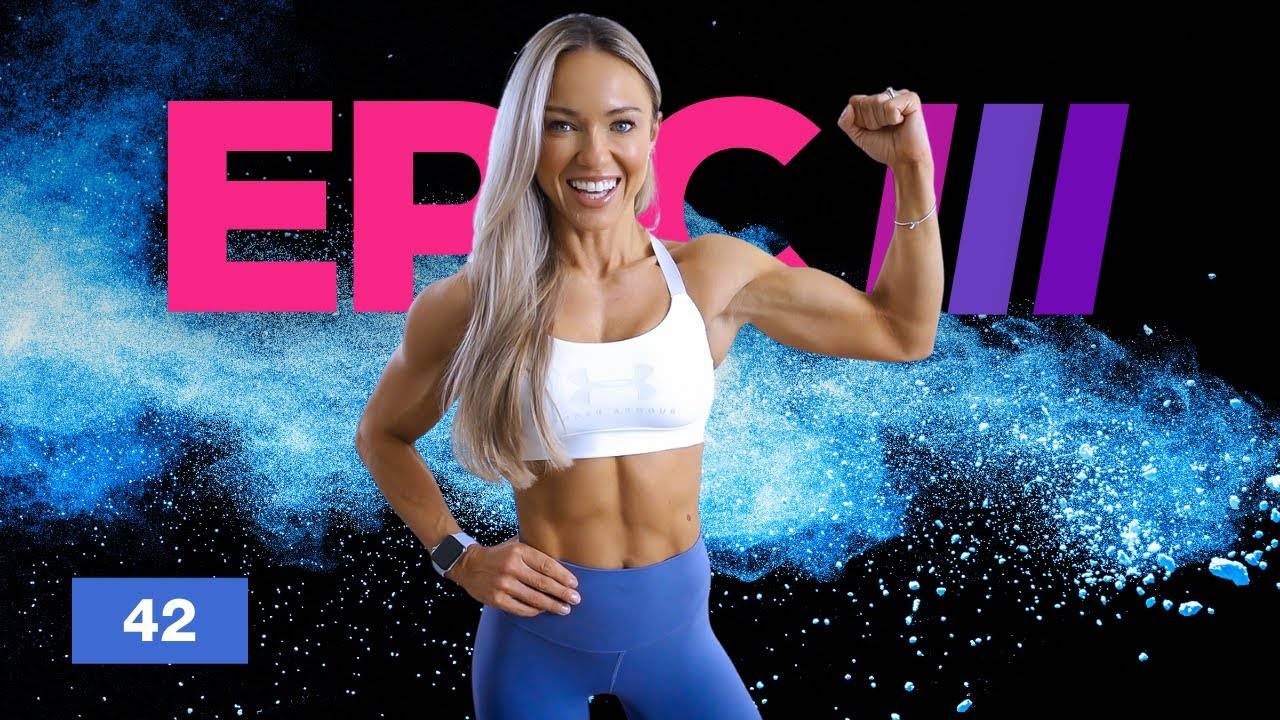 Caroline Girvan - DISRUPT Full Upper Body Workout - Tempo Training | EPIC III Day 42