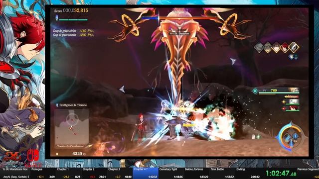 Ys IX Speedrun (Nintendo Switch version) Any% - Easy : 01:59:47 смотреть онлайн