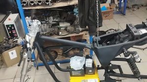 Кастом из Урала ч2. начало сборки.