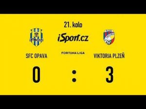 FC Viktoria Plzeň vs SFC Opava 20.kolo Fortuna liga