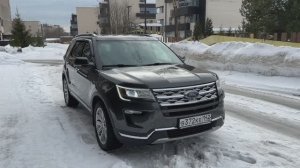 Ford Explorer, 2018, 249л.с.,полный привод , пробег 64500 км, один хозяин, обзор