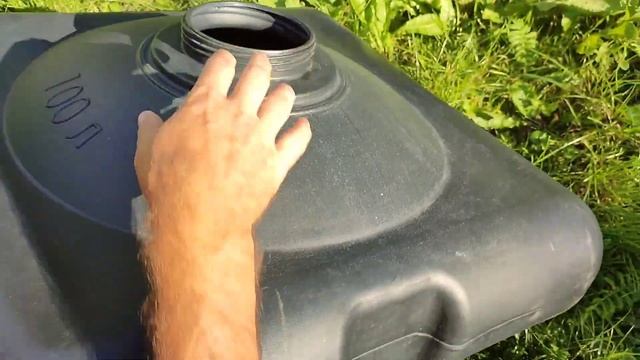 | Обзор | Пластиковый Бачок для Летнего Душа | 100 литров | На Дачу. смотреть онлайн