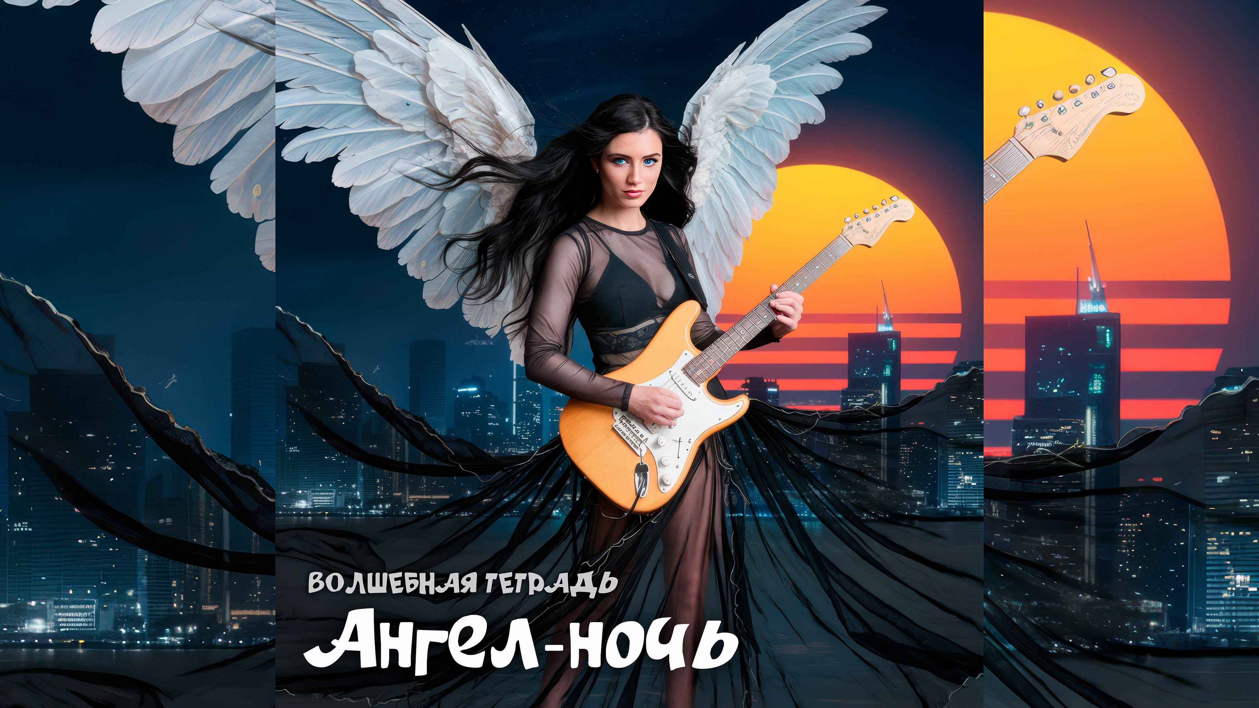 Волшебная тетрадь. Ангел ночь. сл. Руслан Ходяков #песня #музыка #music  #love #любовь  #funk