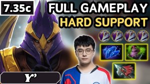 7.35c - Y' SILENCER Hard Support Gameplay 21 ASSISTS - Dota 2 Full Match Gameplay