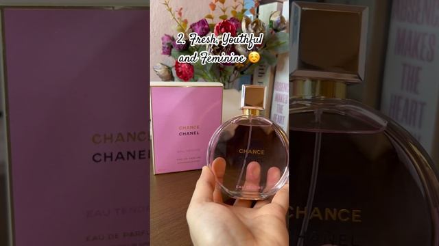 CHANEL CHANCE EAU TENDRE🌸 #chanel #chanelcollection #fragrance #perfume #scent #recommended #floral