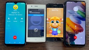 Incoming Call 4 Phones/ Black Fox, Tecno Spark, iPhone 6, Fly