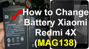 Xiaomi Redmi 4X | (MAG138) Battery Replacement | All Mi Mobile Repair easly