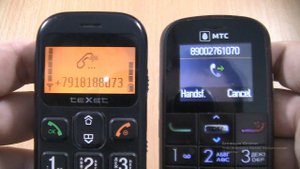 Incoming call & Outgoing call at the Same Texet 111+ МТС 268