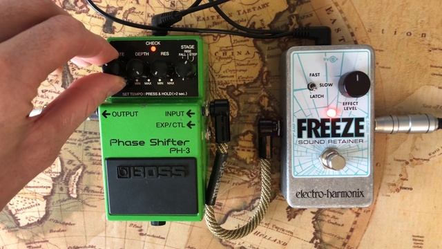 BOSS PH-3 | Phaser before and after distortion смотреть онлайн