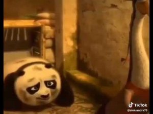 Кунг-фу панда в детстве