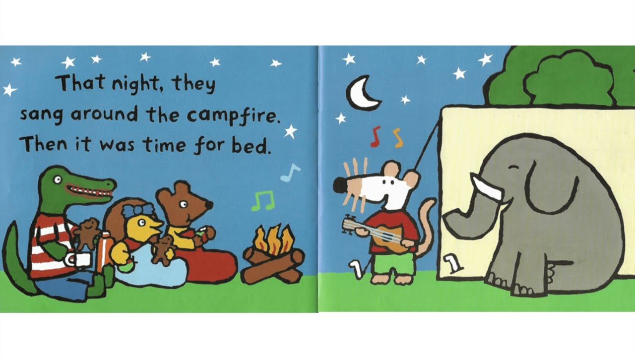 Maisy Goes Camping 🏕⭐ 🌙🦉  Lucy Cousins (Author, Illustrator) смотреть онлайн