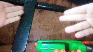 Обзор на игрушечный пистолет и самодельный автомат
