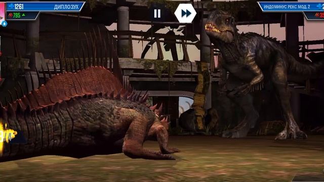 Проходим битву Титанов в Jurassic world the game смотреть онлайн