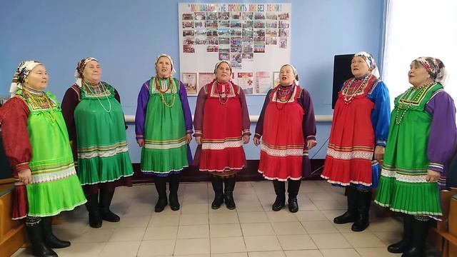 МНП  "Стирень сельмоветтне" (Девичьи слёзы) в исполнении фольклорного ансамбля "Мокшаваня ".