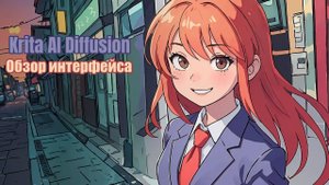 Обзор интерфейса Krita AI Diffusion