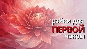 гармонизация ПЕРВОЙ ЧАКРЫ |практика РЭЙКИ