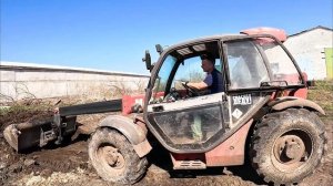 MANITOU MLT 735. ГОРИТ ПЕРЕГРУЗ, ЧТО ДЕЛАТЬ? КАЛИБРОВКА СТРЕЛЫ!