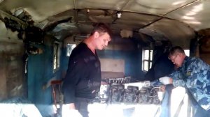 первый запуск двигателя ЯМЗ-236 после переборки
