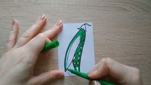 ОВОЩИ / ЛУК КАРТОФЕЛЬ ПОМИДОР ОГУРЕЦ РЕДИСКА ГОРОХ / Нарисуй Ка смотреть онлайн